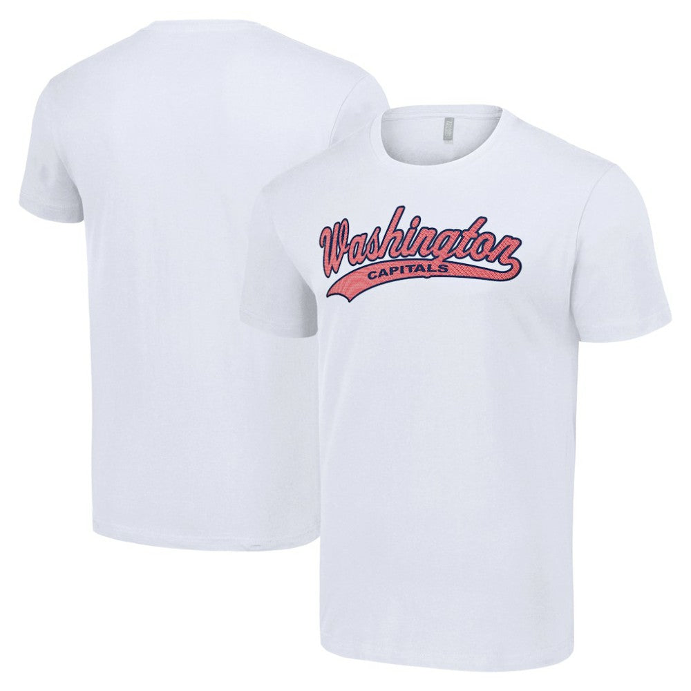 NHL White Washington Capitals Starter Tailsweep T-Shirt