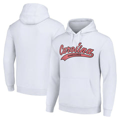 NHL White Carolina Hurricanes Starter Tailsweep Fleece Tri-Blend Pullover Hoodie