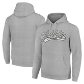 NHL Heather Gray Philadelphia Flyers Starter Tailsweep Fleece Tri-Blend Pullover Hoodie