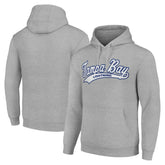 NHL Heather Gray Tampa Bay Lightning Starter Tailsweep Fleece Tri-Blend Pullover Hoodie