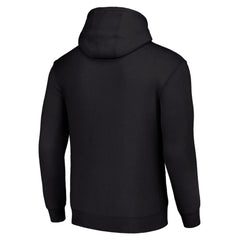 NHL Black Carolina Hurricanes Starter Tailsweep Fleece Tri-Blend Pullover Hoodie