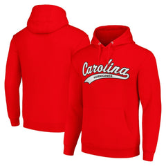 NHL Red Carolina Hurricanes Starter Tailsweep Fleece Tri-Blend Pullover Hoodie