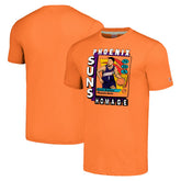 NBA Devin Booker Phoenix Suns Homage Unisex SkyBox Player Tri-Blend T-Shirt