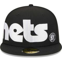 NBA Brooklyn Nets Checkerboard UV 59FIFTY Fitted Hat