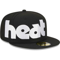 NBA Miami Heat Checkerboard UV 59FIFTY Fitted Hat