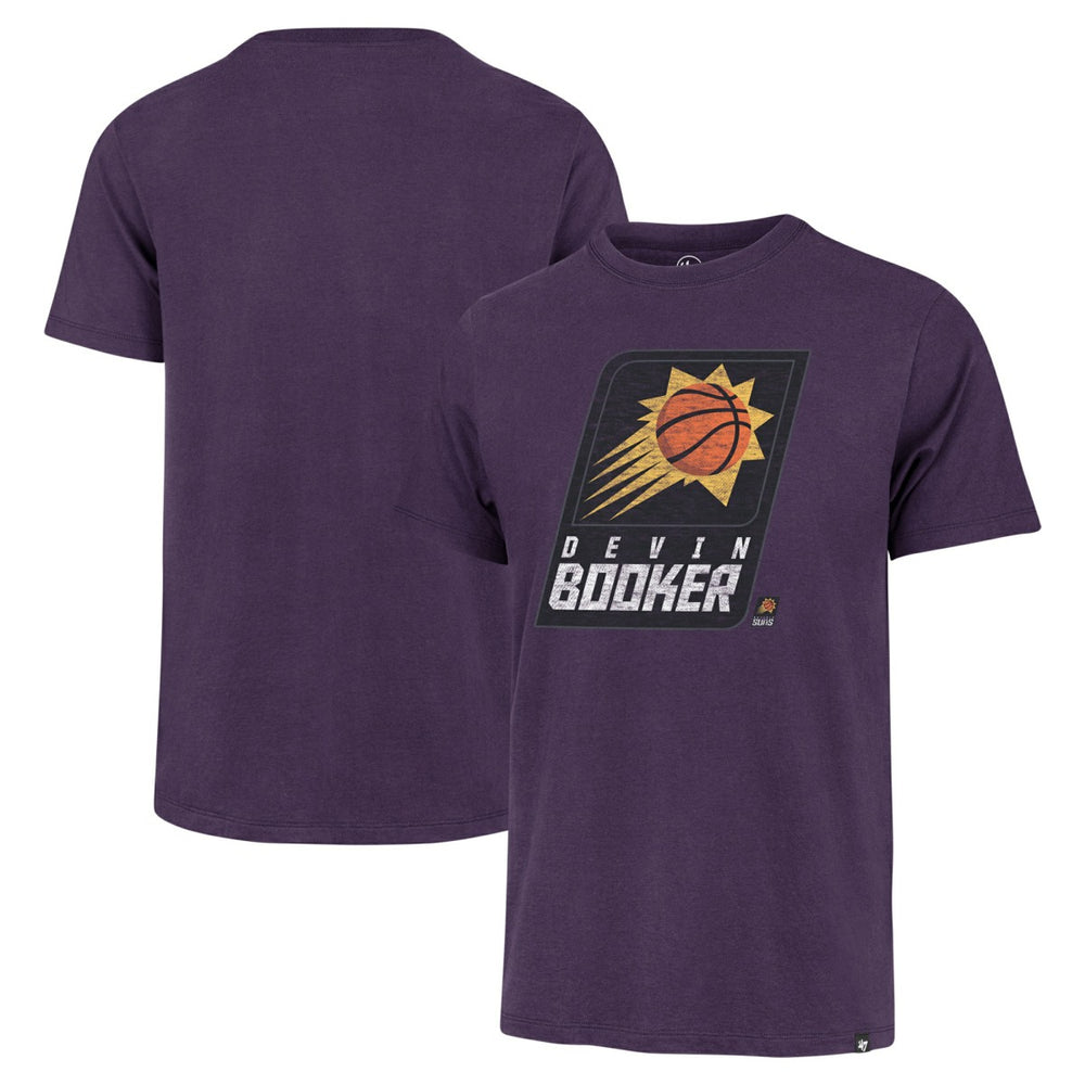 NBA Devin Booker Phoenix Suns '47 Player Logo Vintage T-Shirt