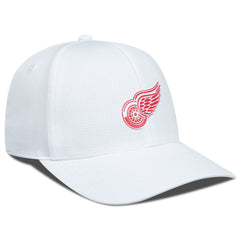 NHL White Detroit Red Wings Levelwear Zephyr Adjustable Hat