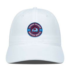 NHL White Colorado Avalanche Levelwear Women's Haven Adjustable Hat