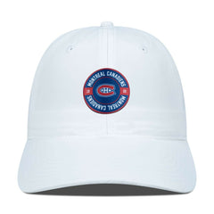 NHL White Montreal Canadiens Levelwear Women's Haven Adjustable Hat