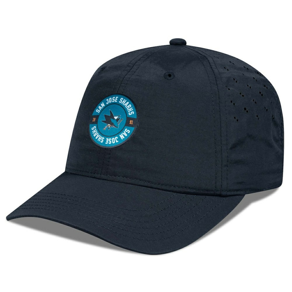 NHL Black San Jose Sharks Levelwear Women's Haven Adjustable Hat