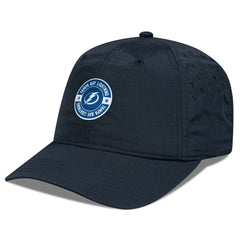 NHL Black Tampa Bay Lightning Levelwear Women's Haven Adjustable Hat