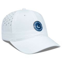 NHL White Vancouver Canucks Levelwear Women's Haven Adjustable Hat