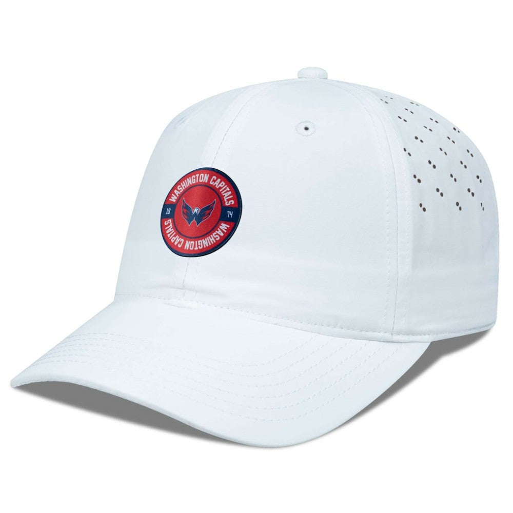 NHL White Washington Capitals Levelwear Women's Haven Adjustable Hat