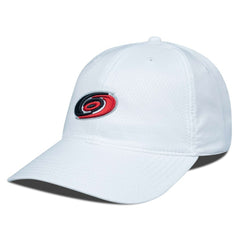 NHL White Carolina Hurricanes Levelwear Matrix Adjustable Hat