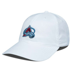 NHL White Colorado Avalanche Levelwear Matrix Adjustable Hat