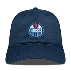 NHL Navy Edmonton Oilers Levelwear Matrix Adjustable Hat