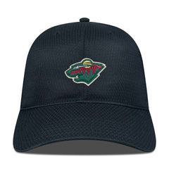 NHL Black Minnesota Wild Levelwear Matrix Adjustable Hat