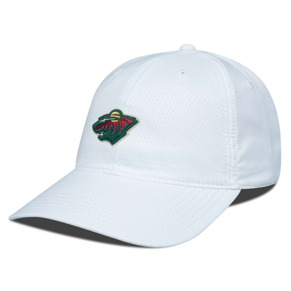 NHL White Minnesota Wild Levelwear Matrix Adjustable Hat