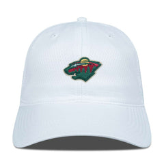 NHL White Minnesota Wild Levelwear Matrix Adjustable Hat