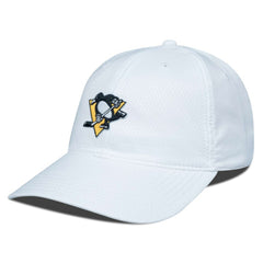 NHL White Pittsburgh Penguins Levelwear Matrix Adjustable Hat