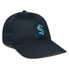 NHL Black Seattle Kraken Levelwear Matrix Adjustable Hat