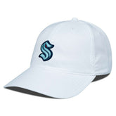 NHL White Seattle Kraken Levelwear Matrix Adjustable Hat