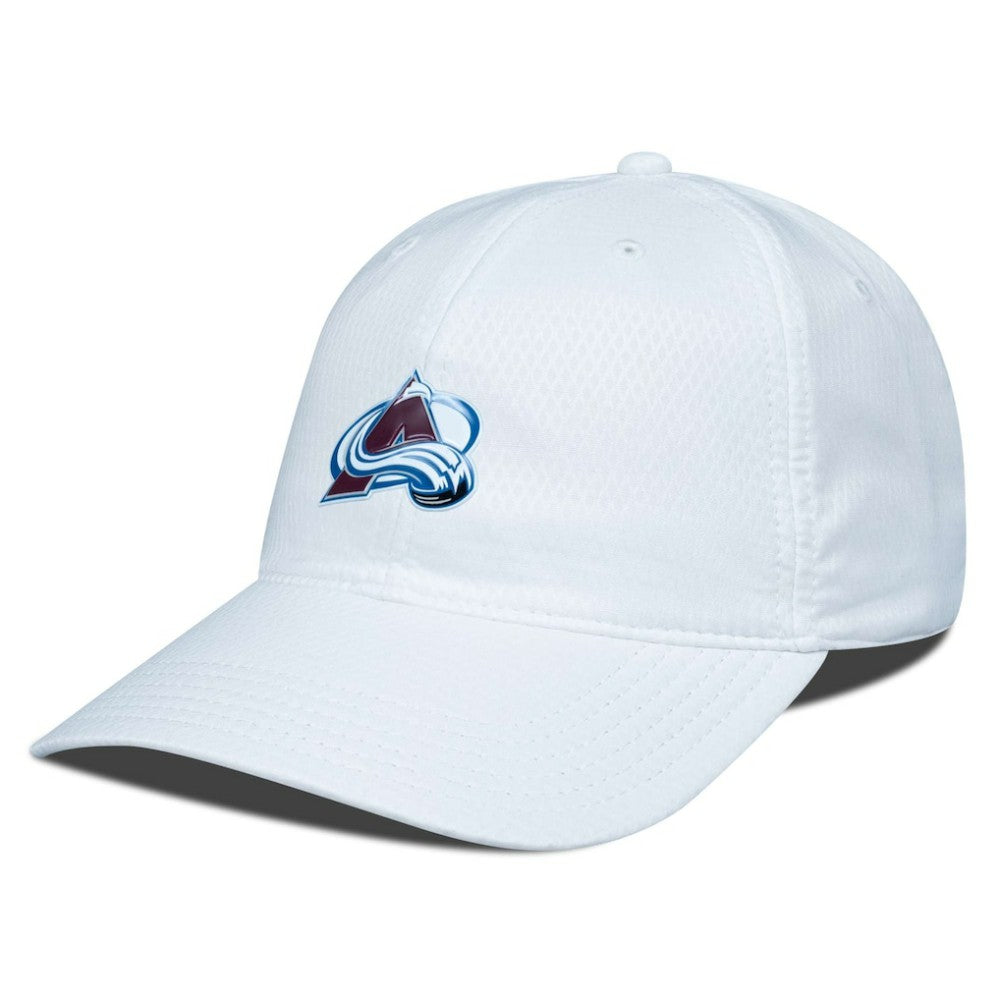 NHL White Colorado Avalanche Levelwear Matrix Adjustable Hat