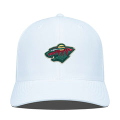 NHL White Minnesota Wild Levelwear Fusion Lefty Cap