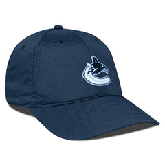 NHL Navy Vancouver Canucks Levelwear Matrix Adjustable Hat