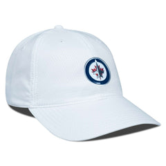 NHL White Winnipeg Jets Levelwear Matrix Adjustable Hat