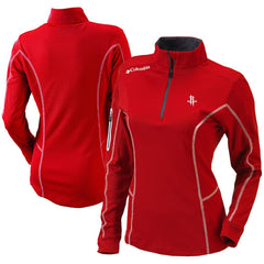 NBA Houston Rockets Women's Omni-Wick Shotgun Quarter-Zip Pullover Top sale