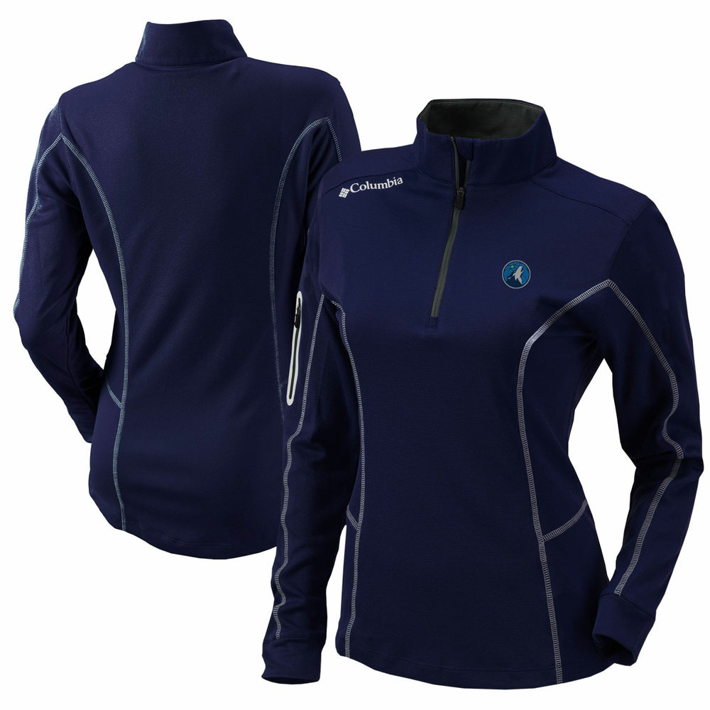 NBA Minnesota Timberwolves Women's Omni-Wick Shotgun Quarter-Zip Pullover Top