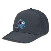 NHL Charcoal Colorado Avalanche Levelwear Rise Flex Hat