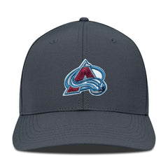 NHL Charcoal Colorado Avalanche Levelwear Rise Flex Hat
