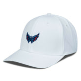 NHL White Washington Capitals Levelwear Rise Flex Hat