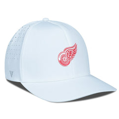 NHL White Detroit Red Wings Levelwear Zeta Flex Hat