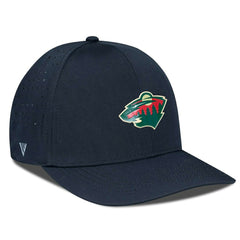 NHL Black Minnesota Wild Levelwear Zeta Flex Hat