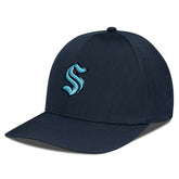 NHL Black Seattle Kraken Levelwear Zeta Flex Hat