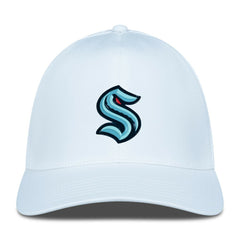 NHL White Seattle Kraken Levelwear Zeta Flex Hat