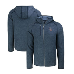 MLB Colorado Rockies Cutter & Buck Stars & Stripes Mainsail Sweater-Knit Full-Zip Hoodie