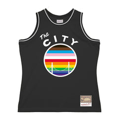 NBA Golden State Warriors Hardwood Classic Pride Jersey sale
