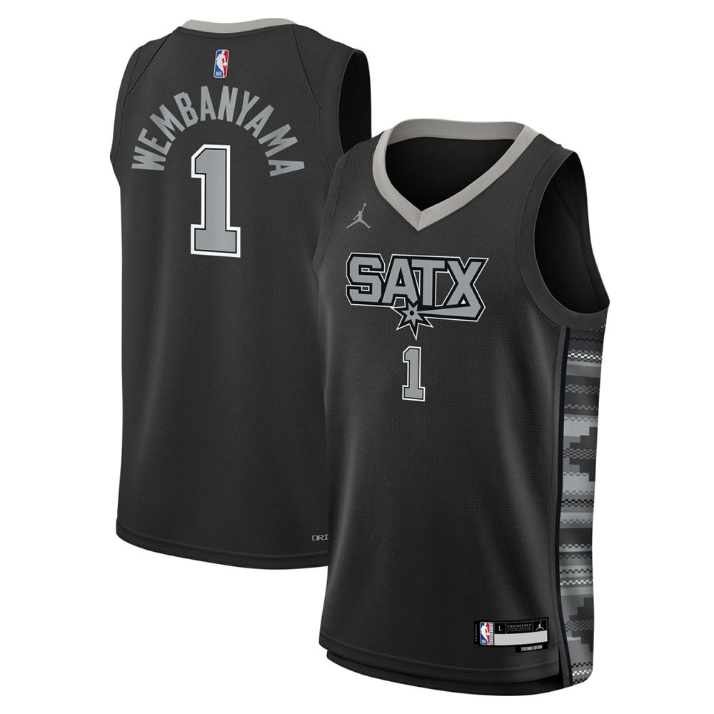 NBA Victor Wembanyama San Antonio Spurs Jordan Brand Youth Swingman Jersey
