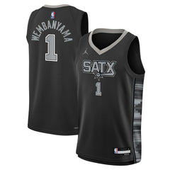 NBA Victor Wembanyama San Antonio Spurs Jordan Brand Youth Swingman Jersey