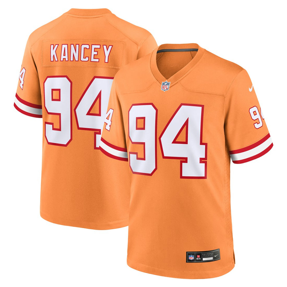 Calijah Kancey Alternate Game Jersey - Tampa Bay Buccaneers