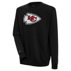 Antigua Victory Crewneck Pullover Sweatshirt - Kansas City Chiefs