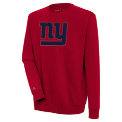 Antigua Victory Crewneck Pullover Sweatshirt - New York Giants