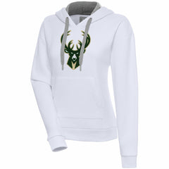 NBA Milwaukee Bucks Antigua Women's Victory Pullover Hoodie