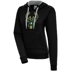 NBA Milwaukee Bucks Antigua Women's Victory Pullover Hoodie