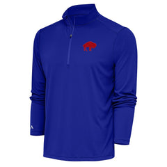 Adult Throwback Logo Tribute Quarter-Zip Pullover - Buffalo Bills