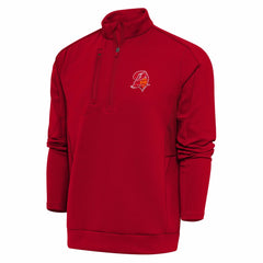 Adult Throwback Logo Generation Quarter-Zip Pullover Top - Tampa Bay Buccaneers